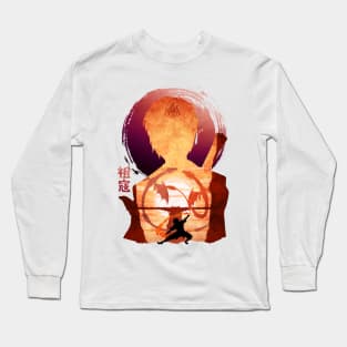 Minimalist Silhouette Zuko Long Sleeve T-Shirt